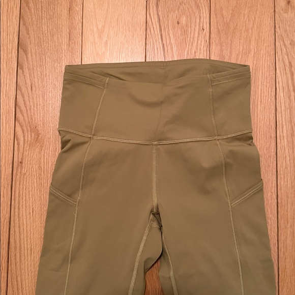 Lululemon Olive Green Leggings - Picture 3 of 15